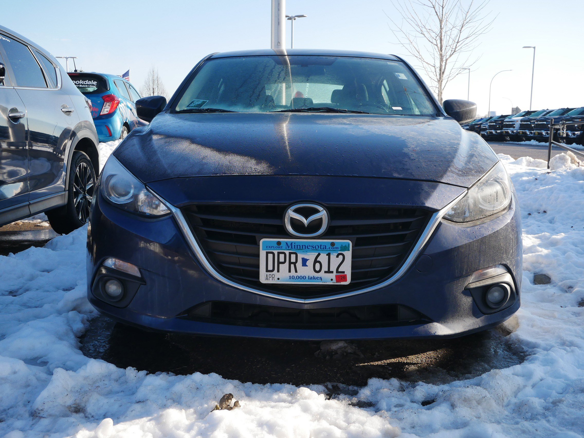 Used 2015 Mazda MAZDA3 i Touring with VIN 3MZBM1L73FM125301 for sale in Brooklyn Center, Minnesota