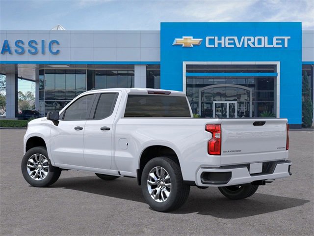 2026 Chevrolet Silverado 1500 Custom White at Classic Elite Chevrolet Hwy 6