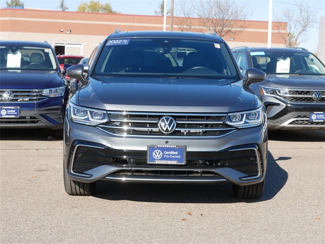 Certified 2022 Volkswagen Tiguan SEL R-LINE with VIN 3VV4B7AX5NM159005 for sale in Inver Grove Heights, Minnesota