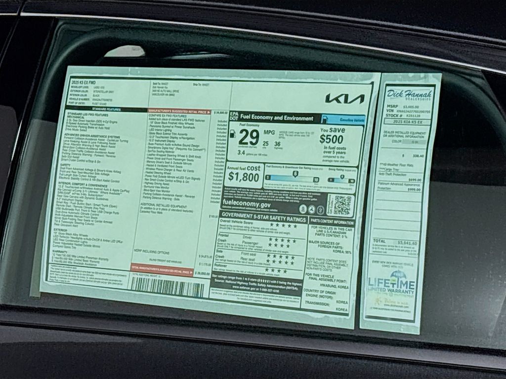2025 Kia K5 EX photo 23
