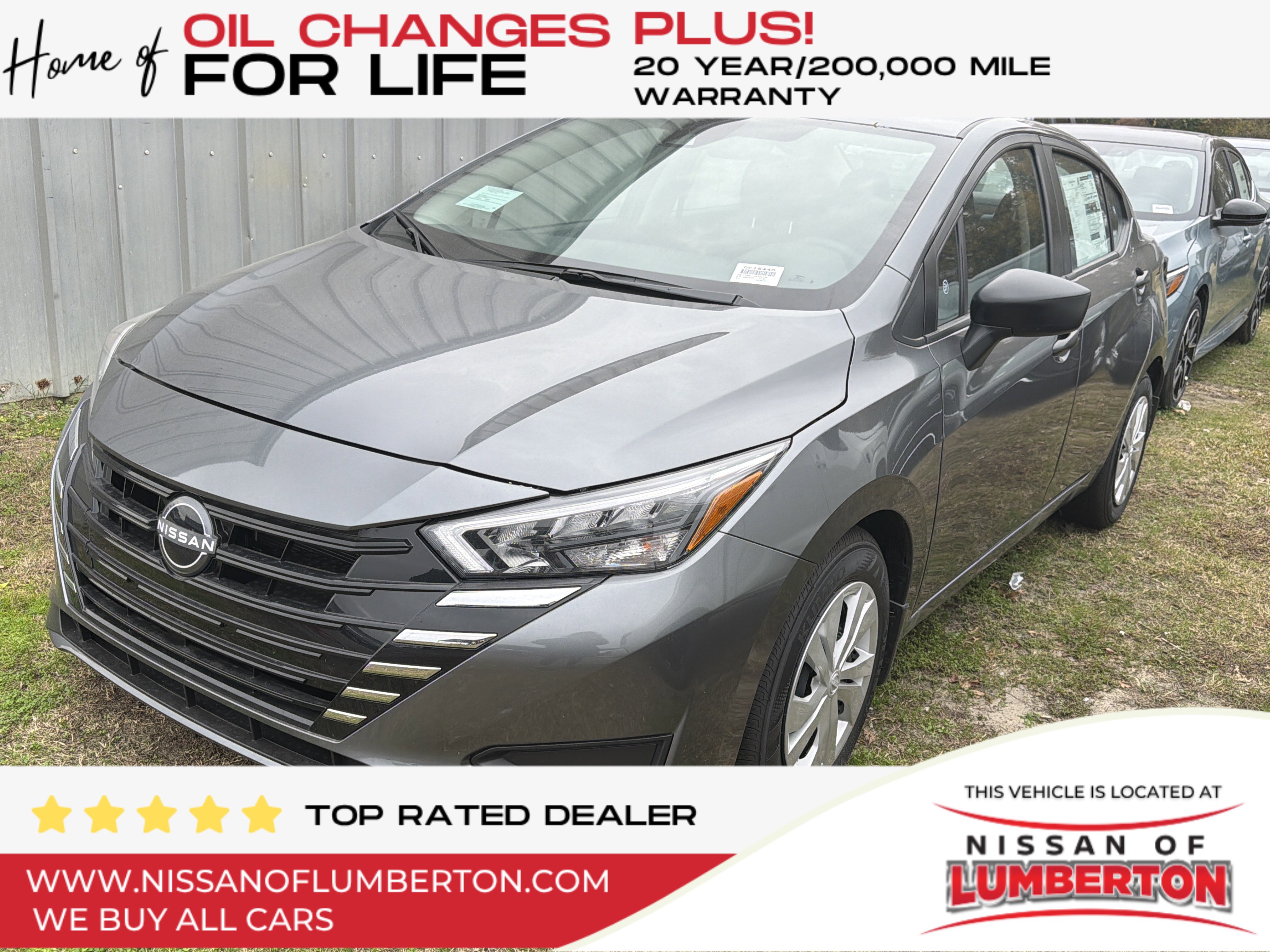 2025 Nissan Versa Sedan S