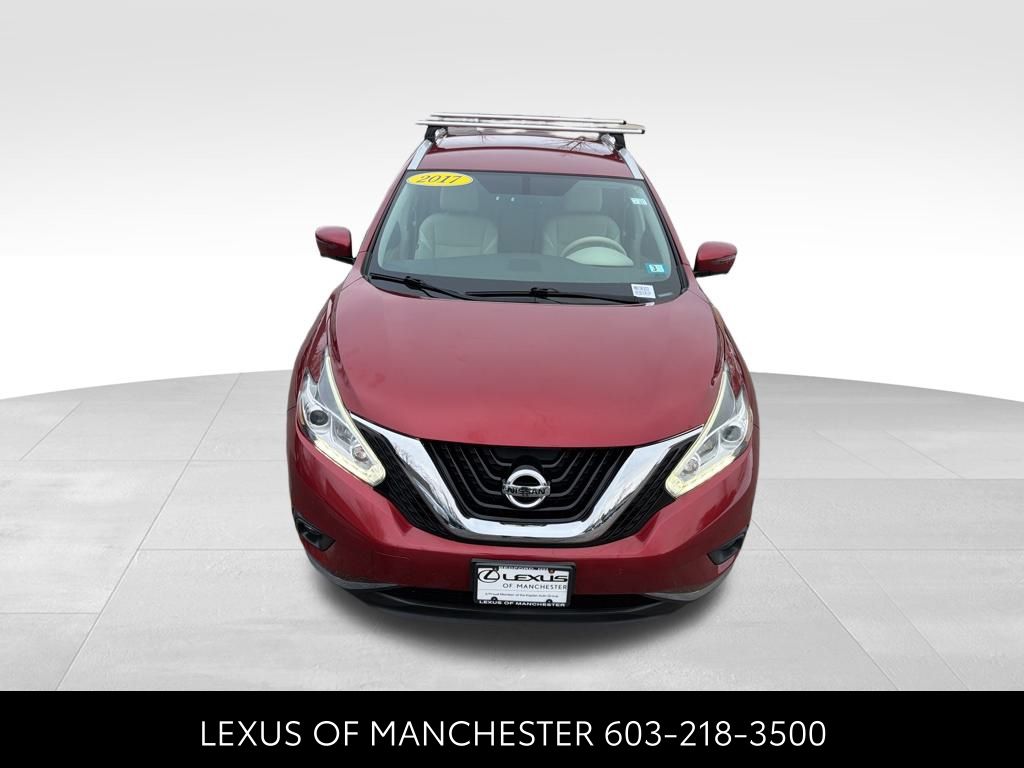 Used 2017 Nissan Murano Platinum with VIN 5N1AZ2MH9HN106303 for sale in Bedford, NH