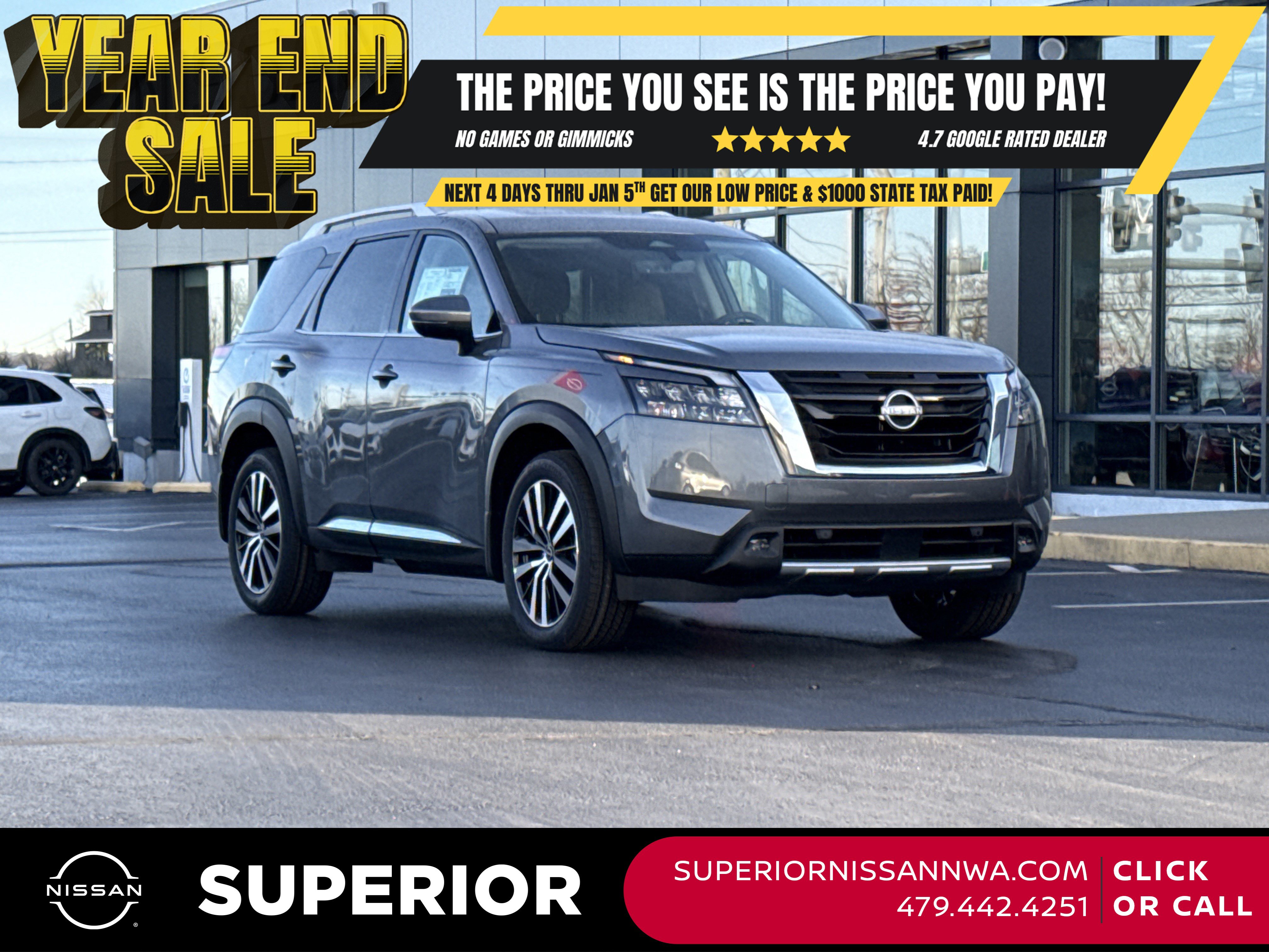 2025 Nissan Pathfinder Platinum's photo