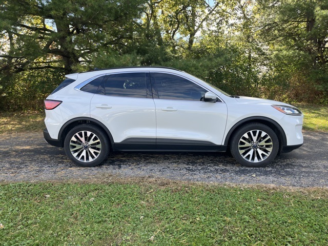 Used 2020 Ford Escape Titanium with VIN 1FMCU9DZ2LUA61812 for sale in Xenia, OH