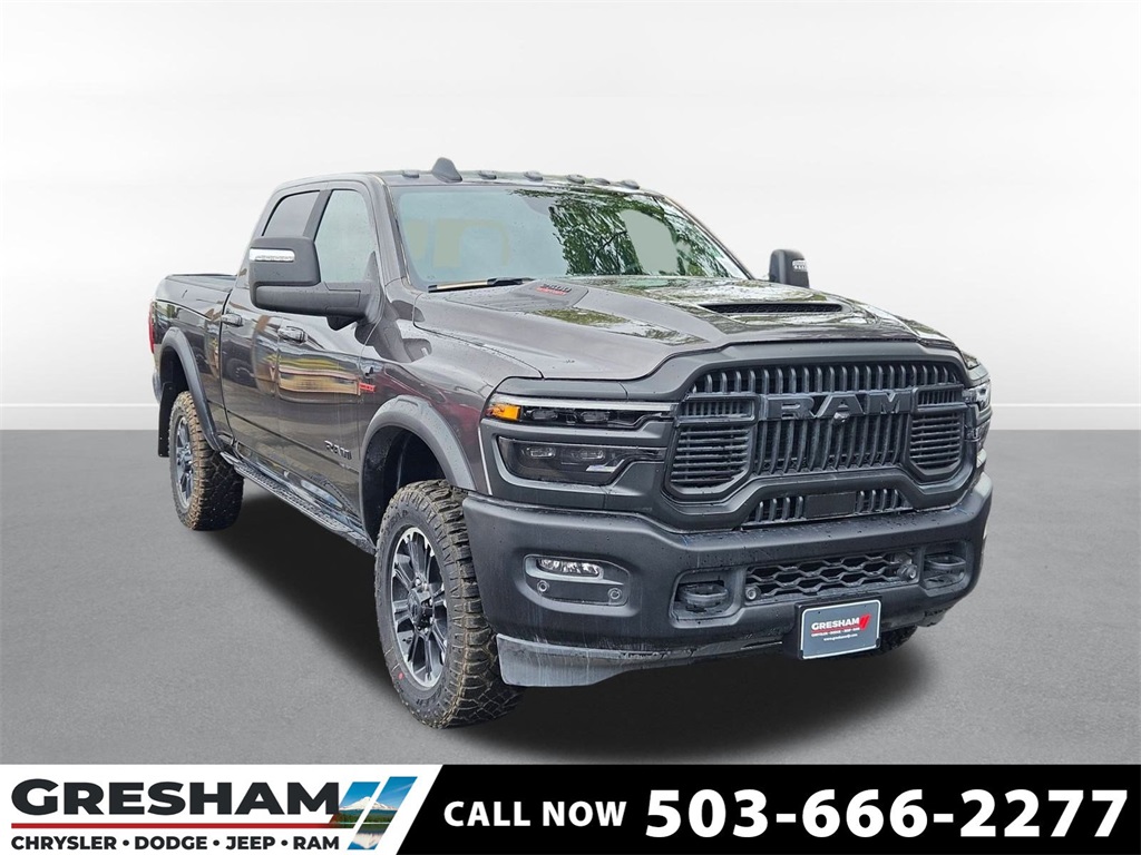 New 2025 Granite Crystal Metallic Clear-Coat Exterior Paint RAM Rebel image 1
