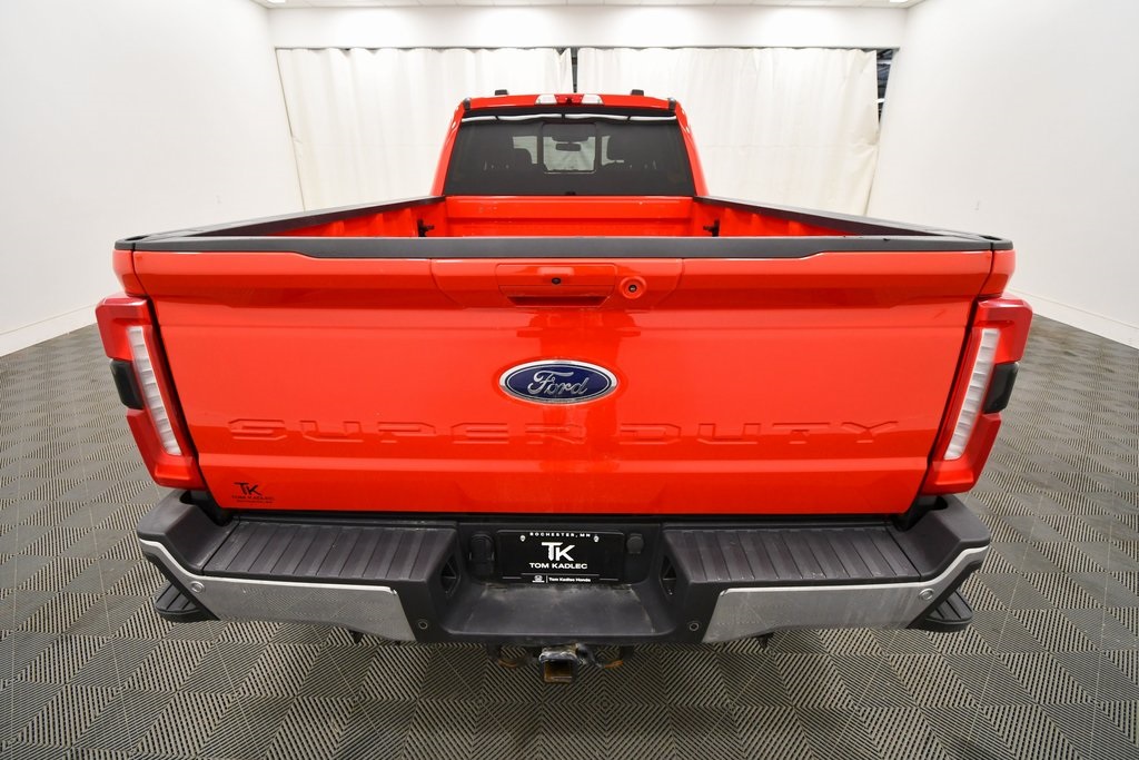 Used 2023 Race Red Ford Lariat image 6