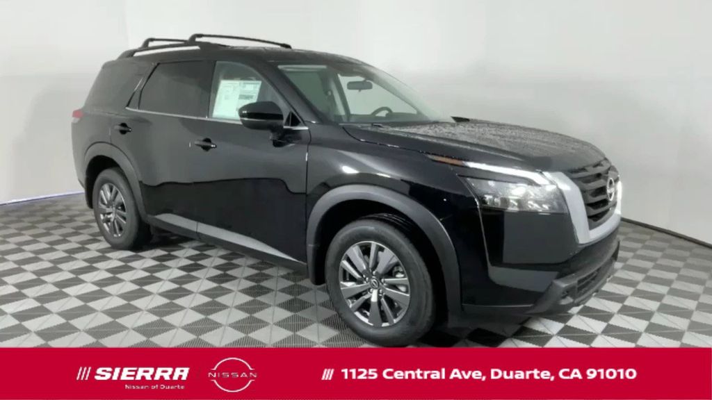 New 2025 Super Black Nissan SV image 1