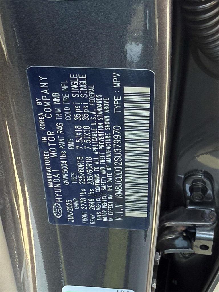 2025 Hyundai Tucson Hybrid SEL Convenience photo 31