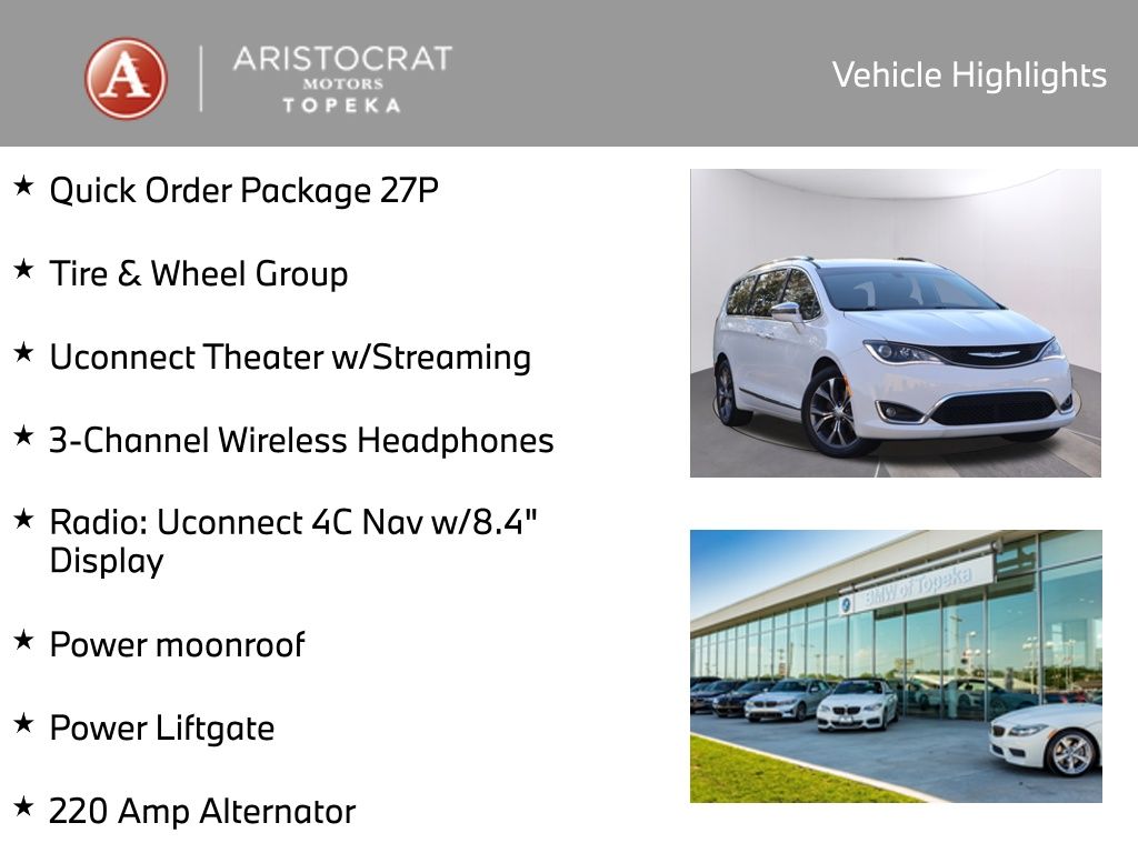 Used 2018 Chrysler Pacifica Limited with VIN 2C4RC1GG0JR228191 for sale in Kansas City