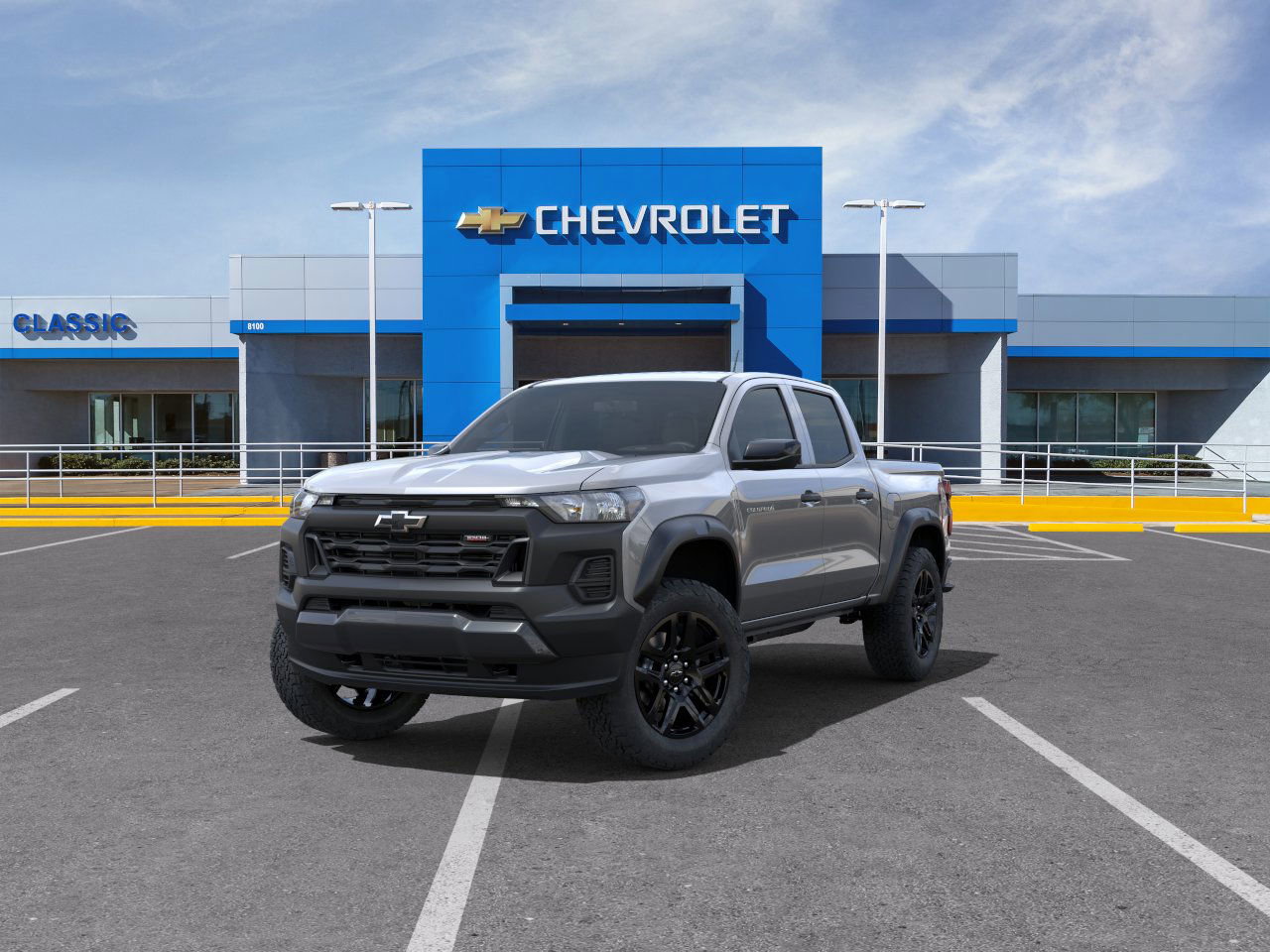 2025 Chevrolet Colorado Trail Boss Gray at Classic Elite Chevrolet Hwy 6