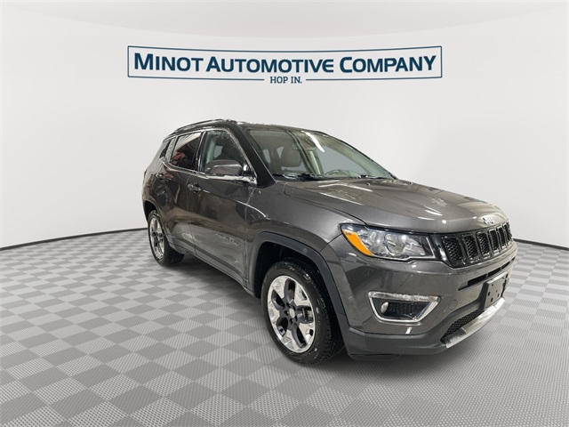Certified 2019 Jeep Compass Limited with VIN 3C4NJDCB9KT753801 for sale in Minot, ND