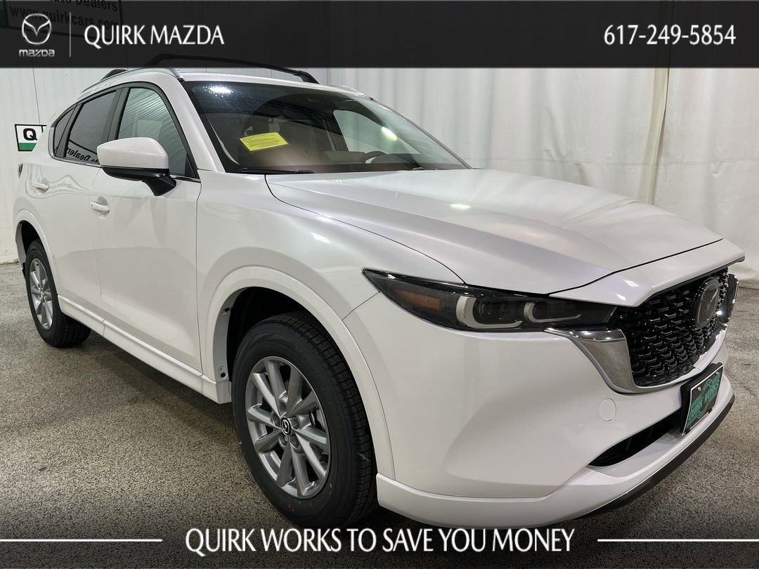 New 2025 Rhodium White Metallic Mazda 2.5 S Preferred Package image 1