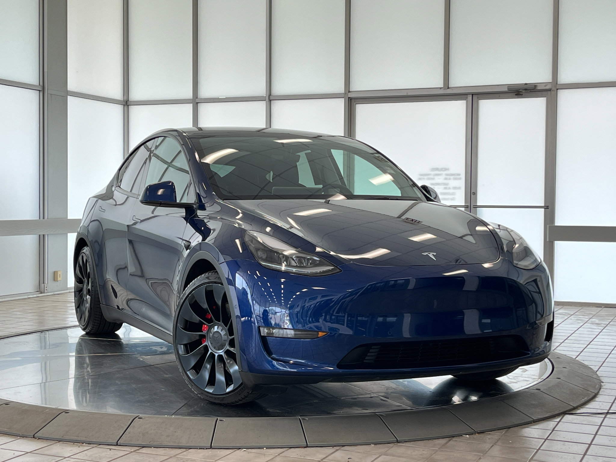 Used 2021 Tesla Model Y Performance with VIN 5YJYGDEFXMF189363 for sale in Elgin, IL