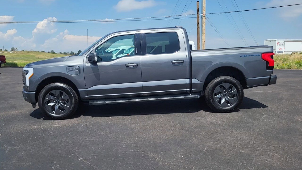 Certified 2023 Ford F-150 Lightning Lariat with VIN 1FTVW1EL3PWG51837 for sale in Cheyenne, WY