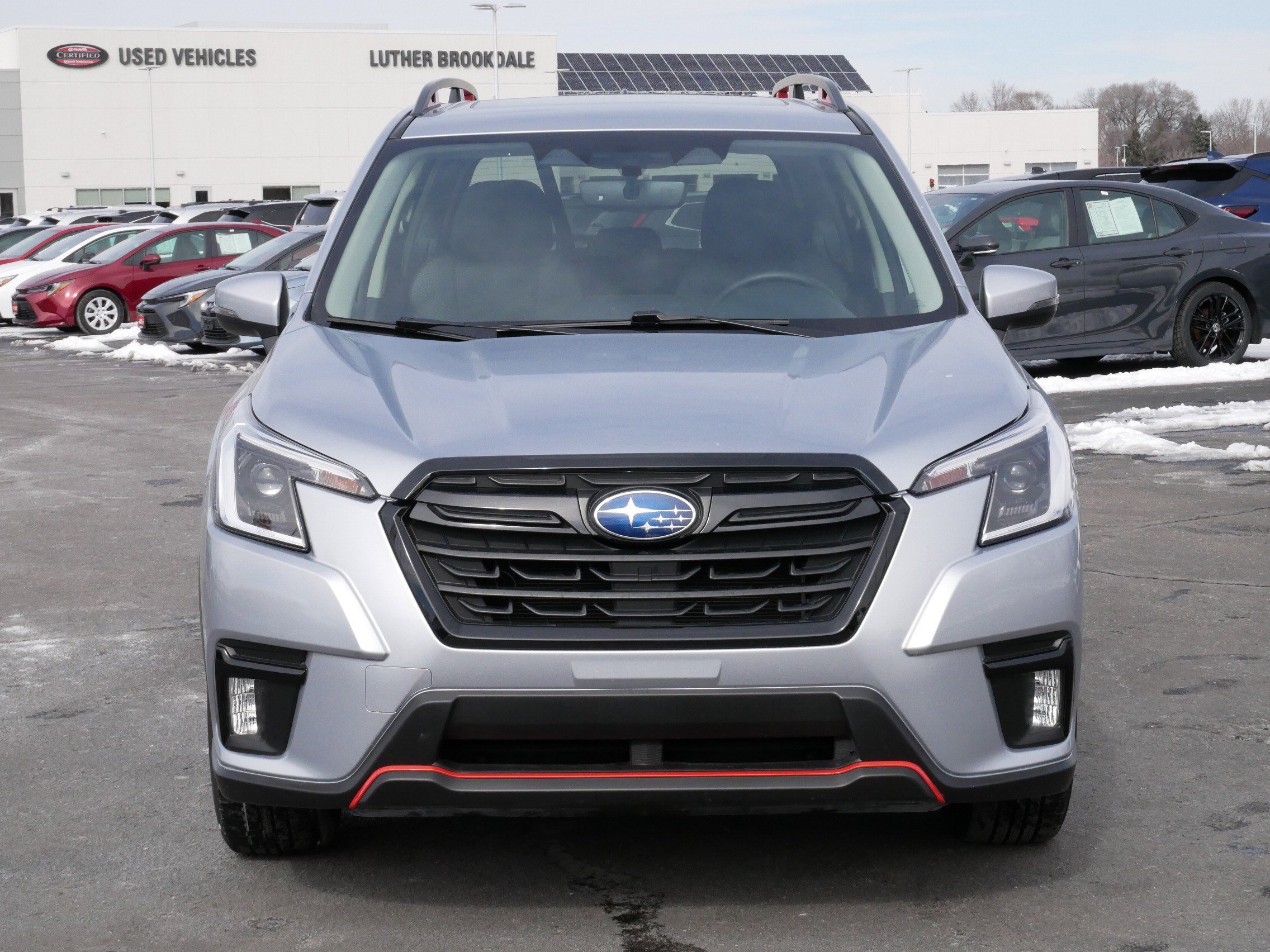 Used 2024 Subaru Forester Sport with VIN JF2SKAGC3RH438889 for sale in Brooklyn Center, Minnesota