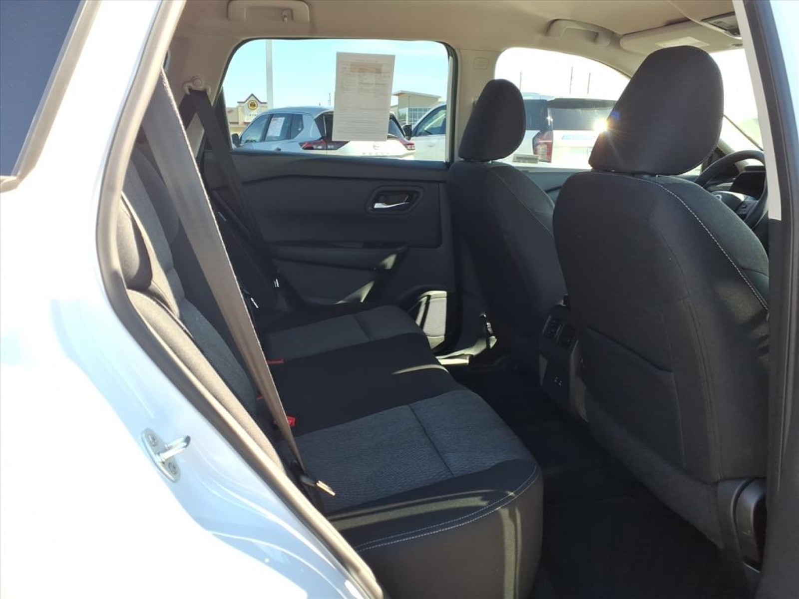 2025 Nissan Rogue SV White at Robbins Nissan