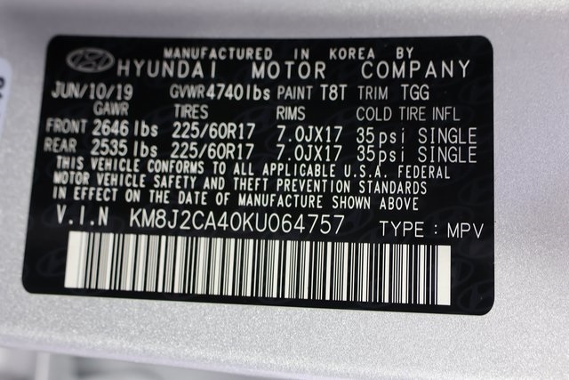 2019 Hyundai Tucson SE photo 27