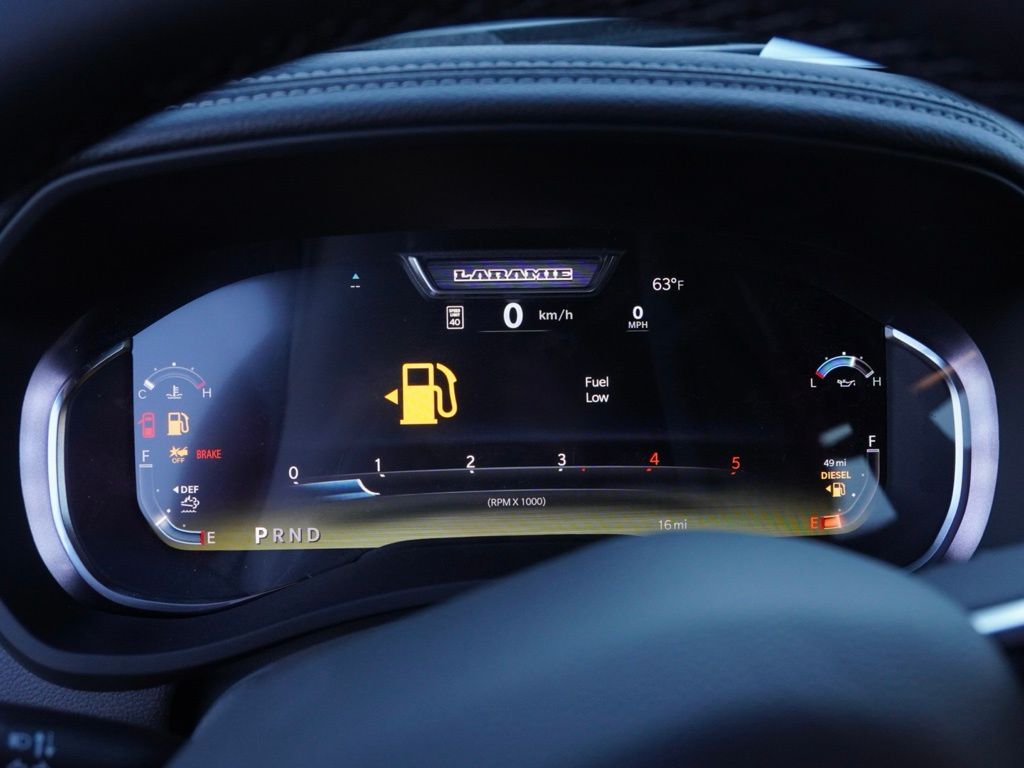 New 2026 Ceramic Gray Clear-Coat Exterior Paint RAM Laramie image 11