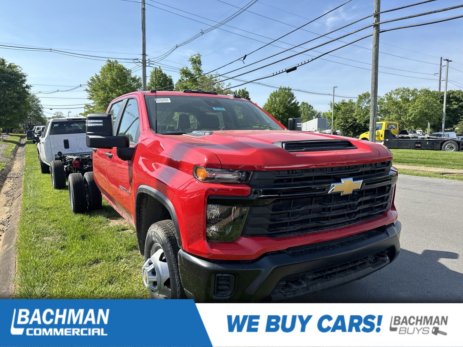 New 2024 Chevrolet Silverado 3500 HD Chassis Cab Work Truck Crew Cab in