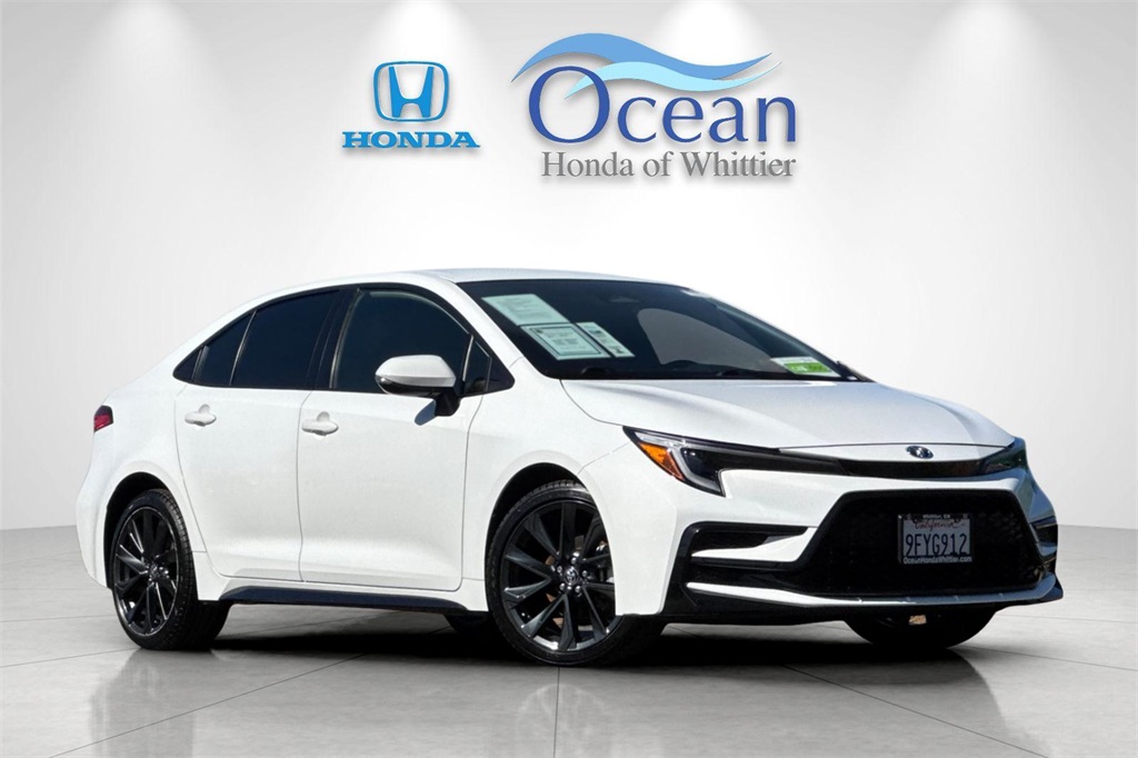 Used 2023 Toyota Corolla SE with VIN JTDBCMFE3P3016440 for sale in Whittier, CA