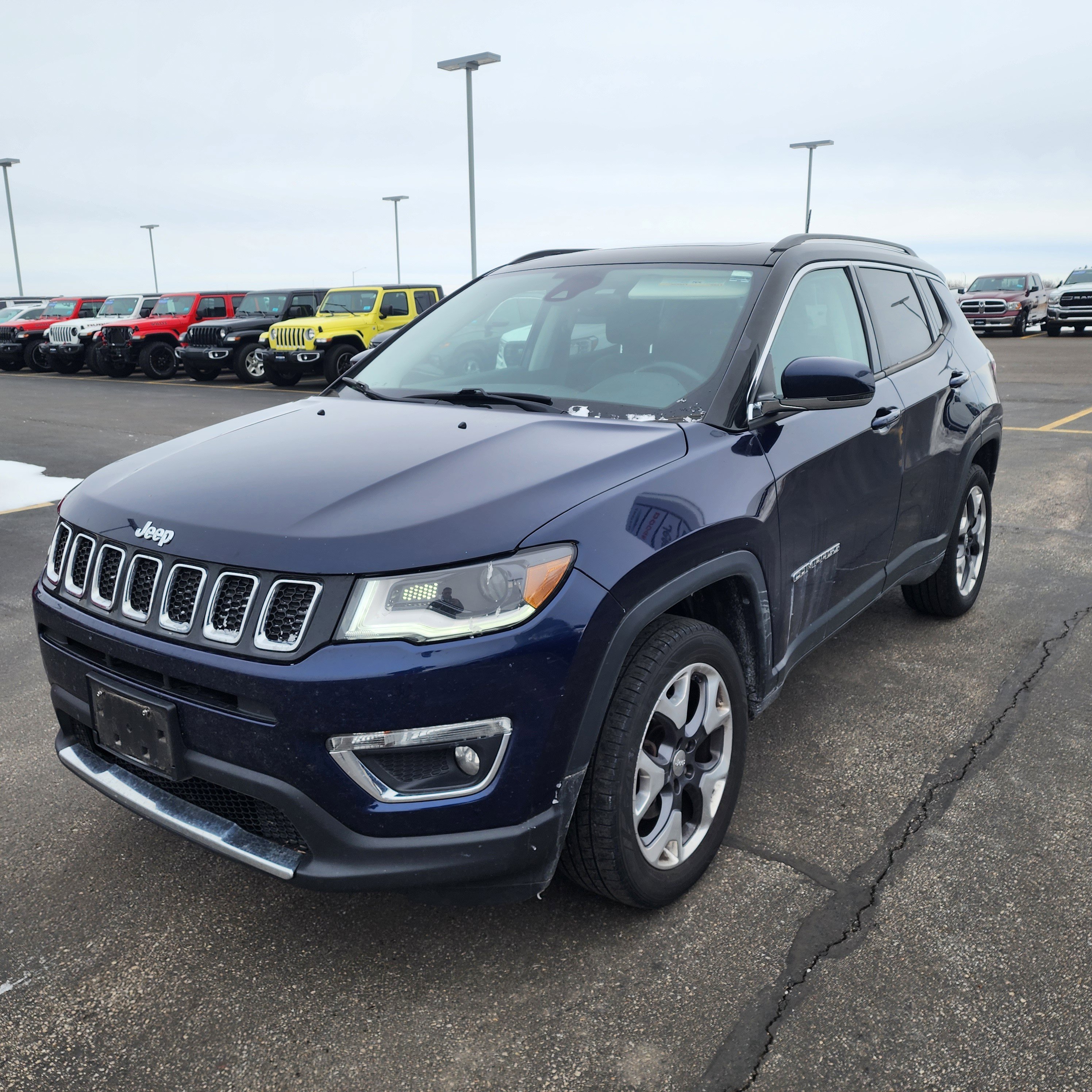Used 2017 Jeep All-New Compass Limited with VIN 3C4NJDCB0HT688507 for sale in Burnsville, Minnesota