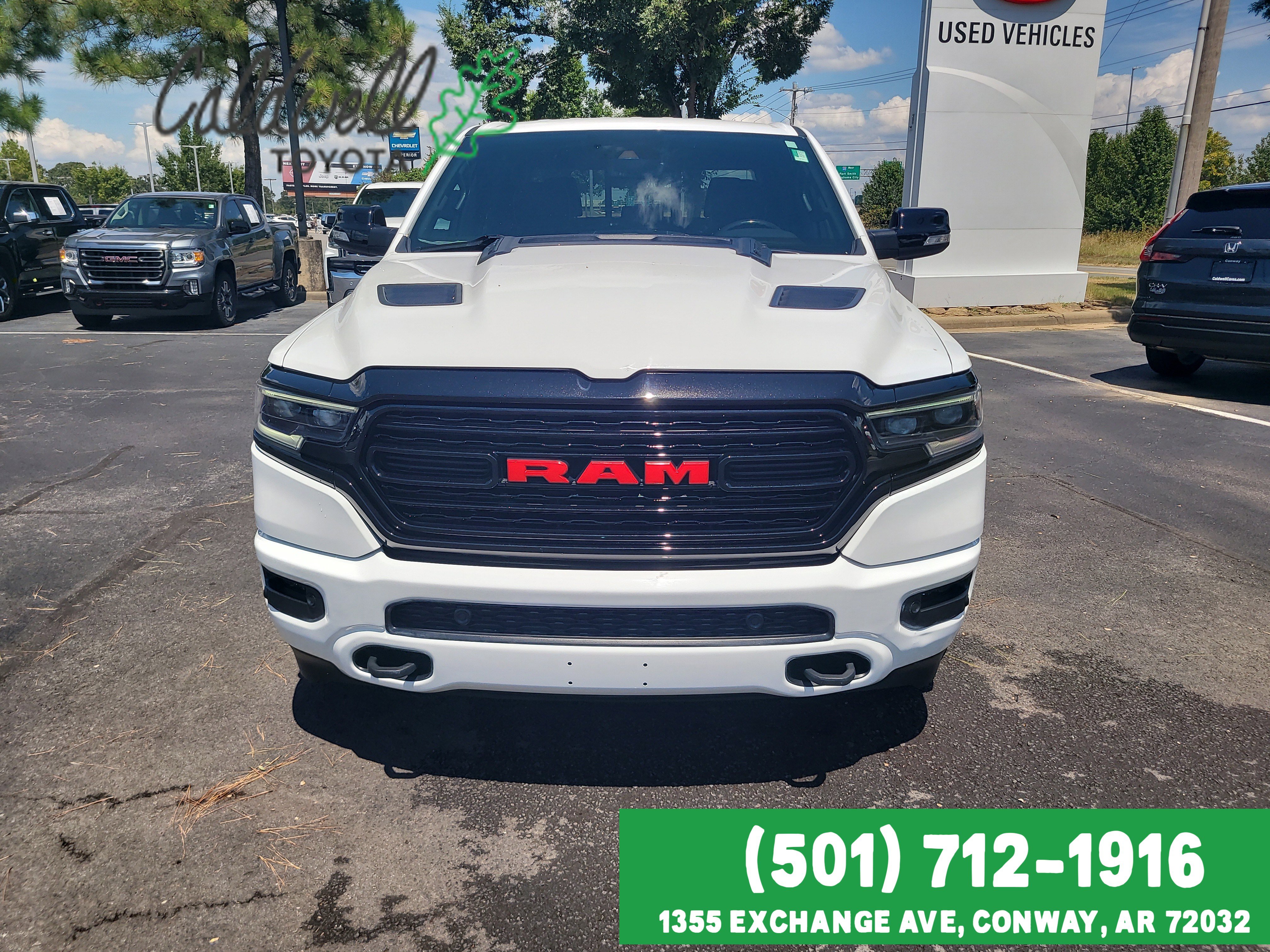 Used 2022 RAM Ram 1500 Pickup Limited with VIN 1C6SRFHT4NN455483 for sale in Little Rock