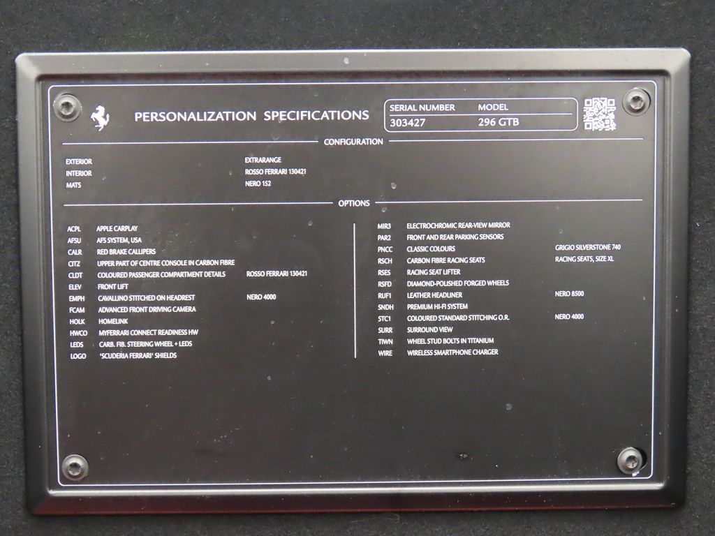 2024 Ferrari 296 GTB photo 30