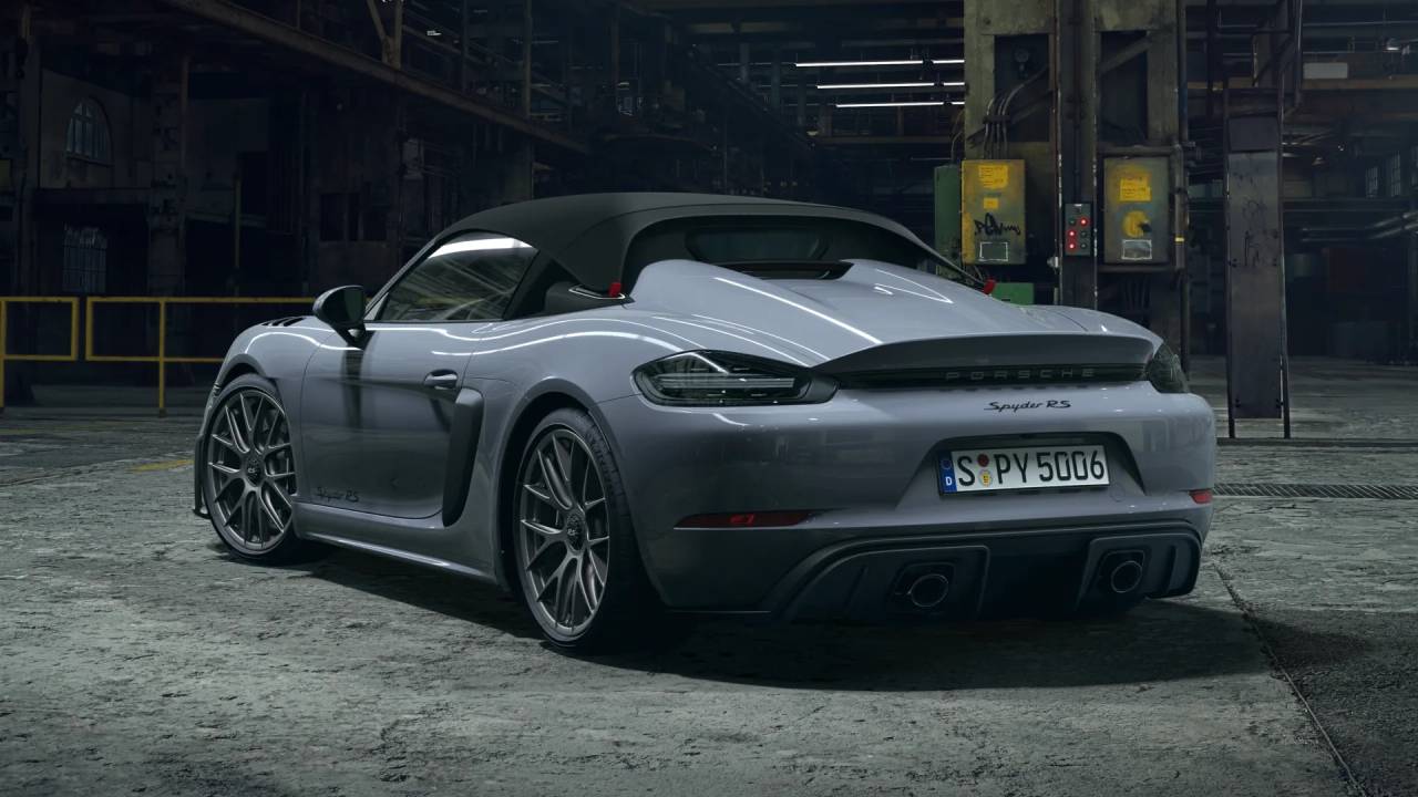 2025 Porsche Boxster Spyder photo 3