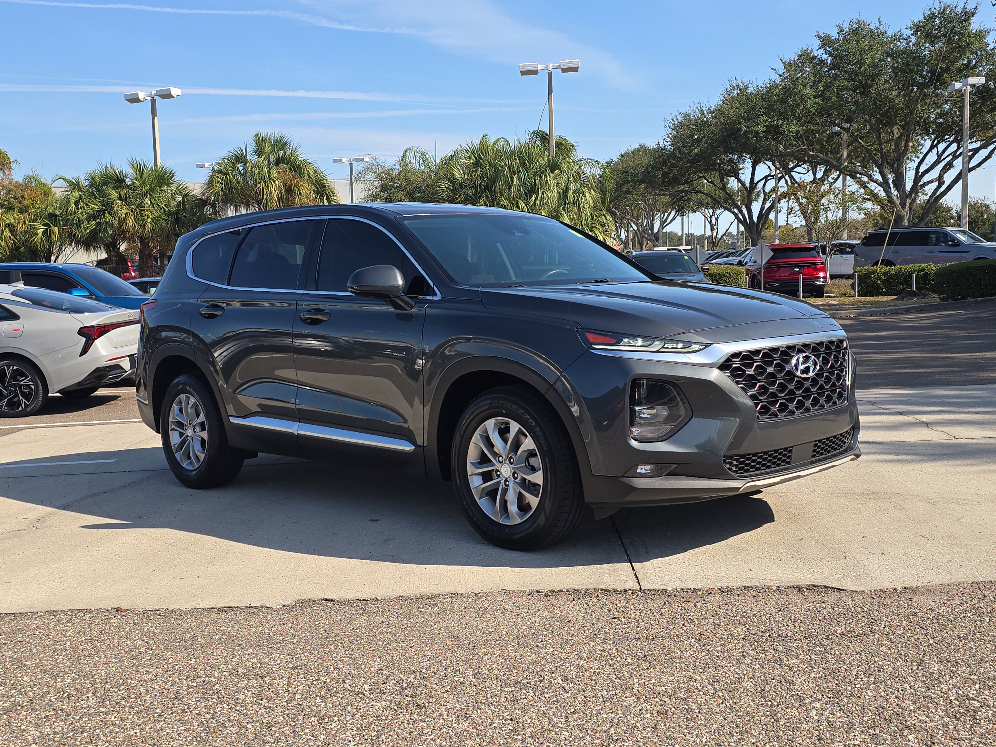 Used 2020 Hyundai Santa Fe SEL with VIN 5NMS33AD3LH203195 for sale in Zephyrhills, FL