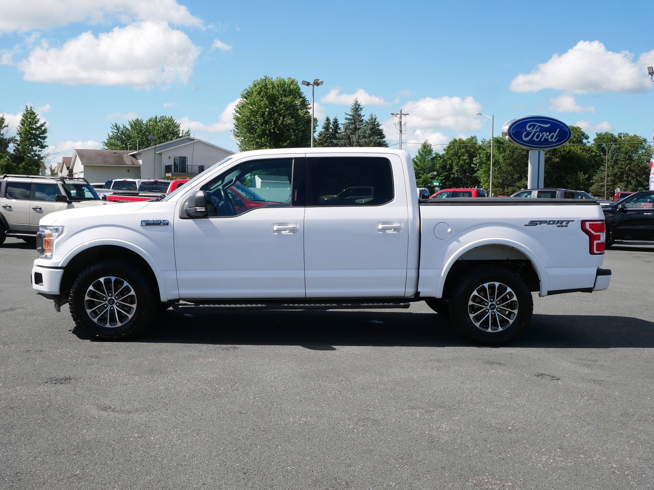 Used 2020 Ford F-150 XLT with VIN 1FTEW1E43LKE92327 for sale in Hastings, Minnesota