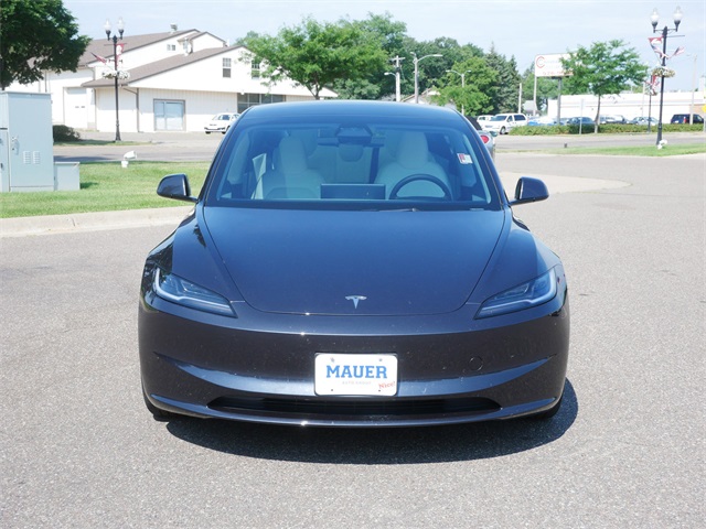 Used 2025 Tesla Model 3 Long Range with VIN 5YJ3E1EB2SF981676 for sale in Anoka, Minnesota
