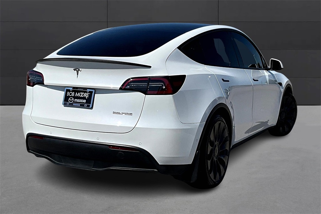 Used 2021 Tesla Model Y Performance with VIN 5YJYGDEF6MF246223 for sale in Oklahoma City, OK