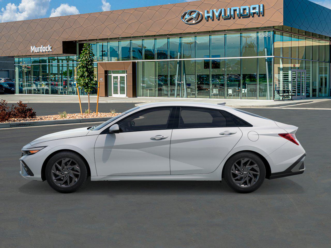 2025 Hyundai Elantra Hybrid Blue photo 3