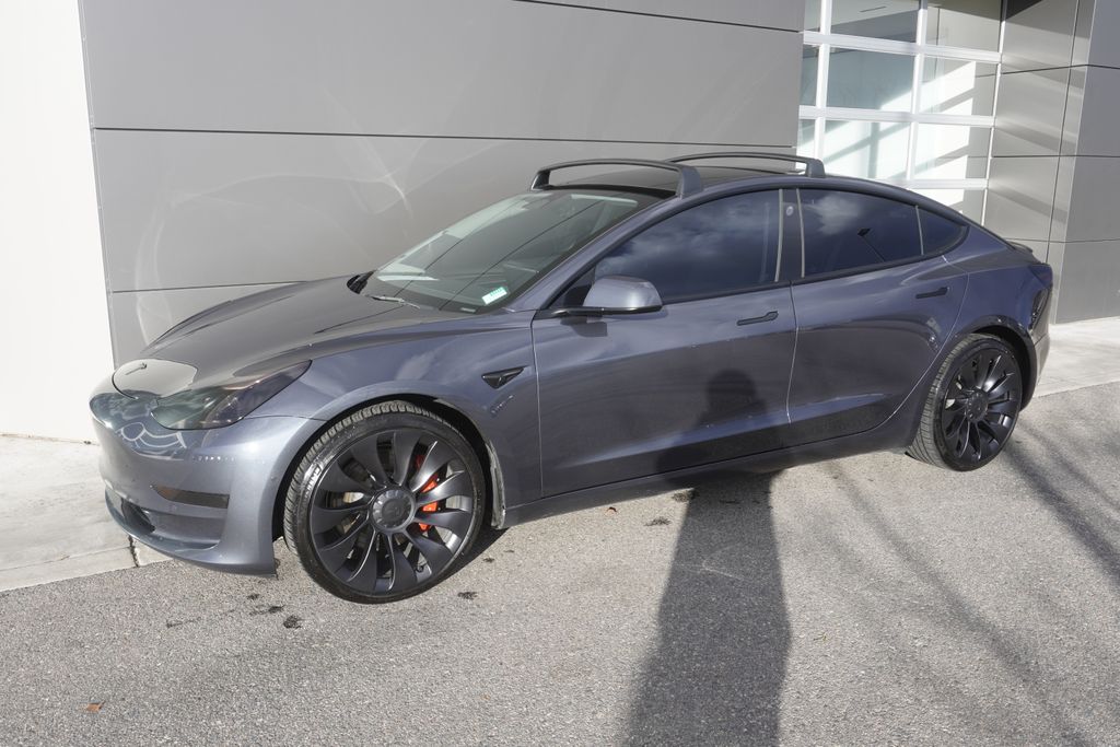 Used 2022 Tesla Model 3 Performance with VIN 5YJ3E1EC1NF319732 for sale in Broomfield, CO