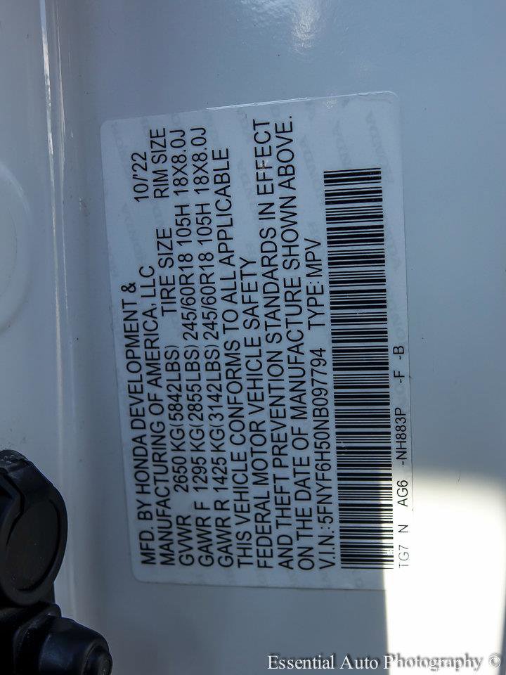 2022 HONDA PILOT - Image 27