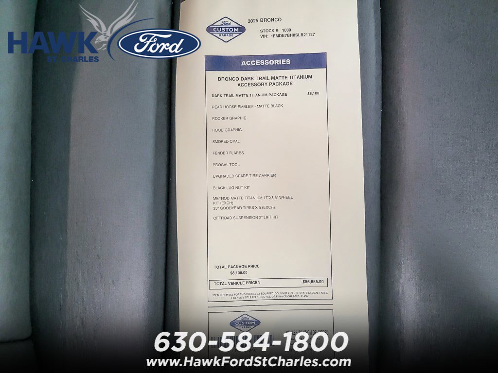 2025 FORD BRONCO - Image 1