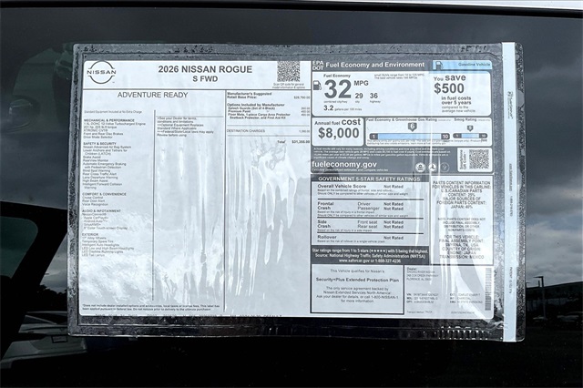 2026 Nissan Rogue S photo 8