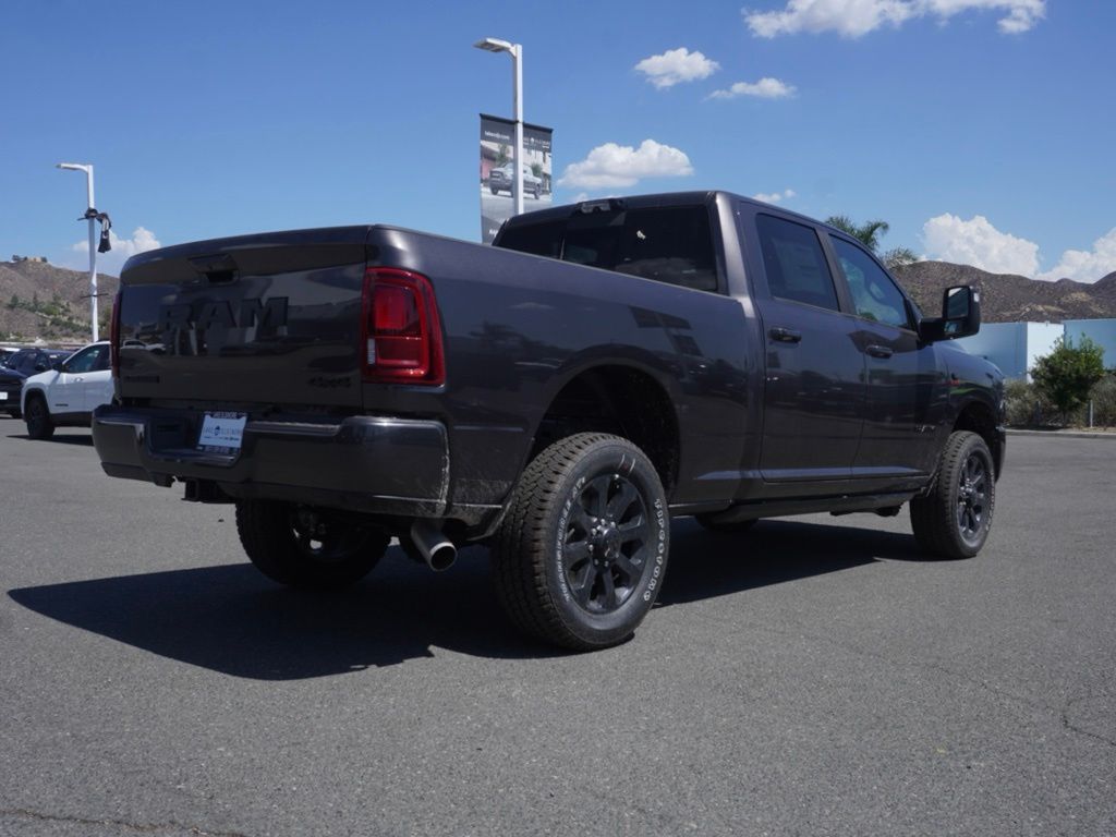 New 2026 Granite Crystal Metallic Clear-Coat Exterior Paint RAM Laramie Night Edition image 3