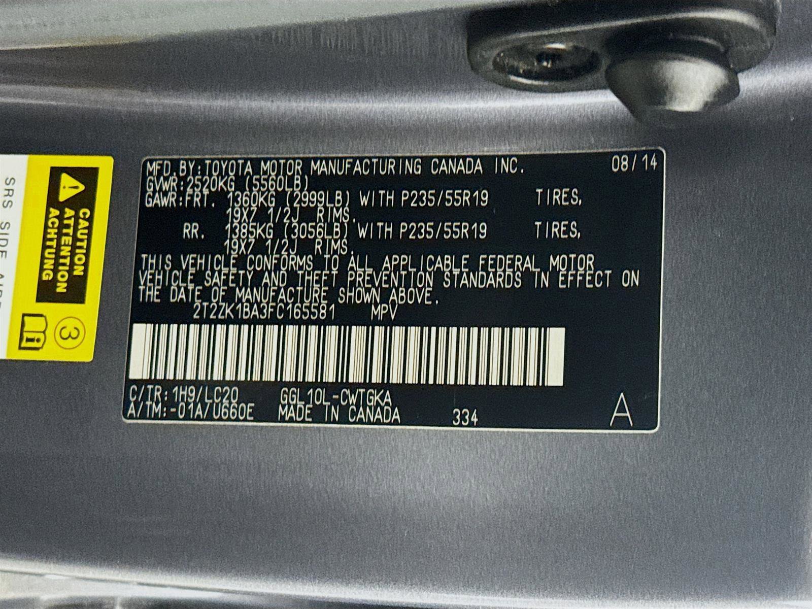 2015 Lexus RX 350 photo 29