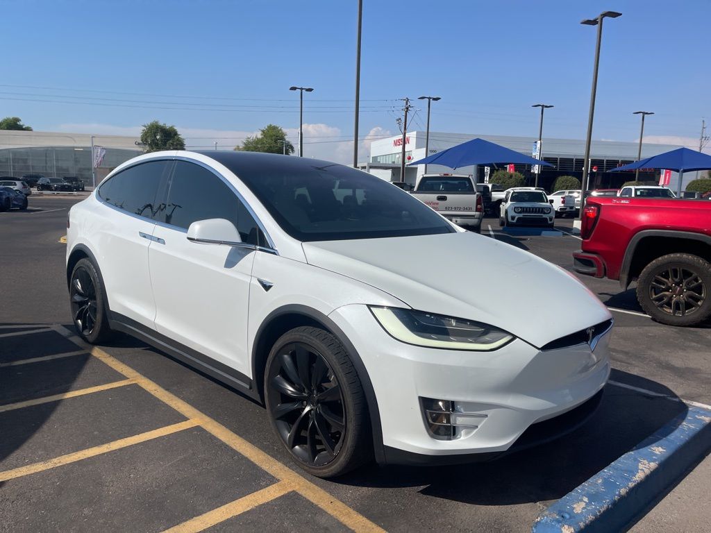 Used 2021 Tesla Model X Long Range Plus with VIN 5YJXCBE24MF323308 for sale in Phoenix, AZ