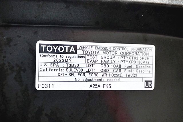 Used 2023 Black Toyota XLE image 35