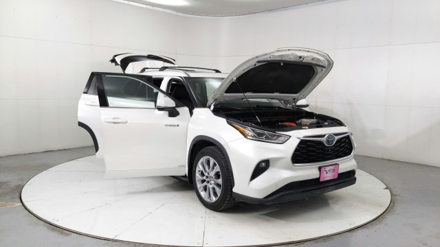 Used 2021 Blizzard Pearl Toyota Hybrid Limited image 12