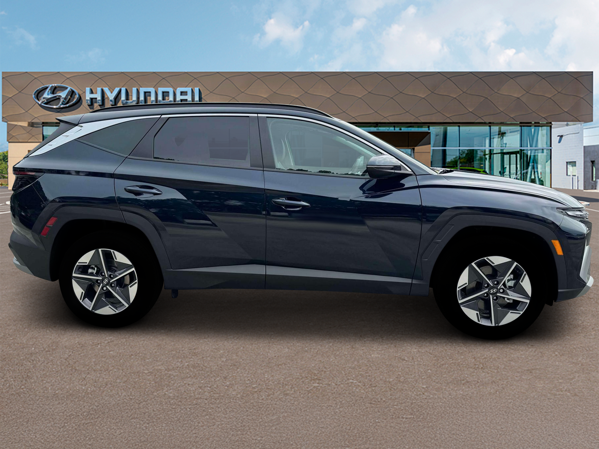 New 2025 Blue Hyundai SEL Convenience image 9