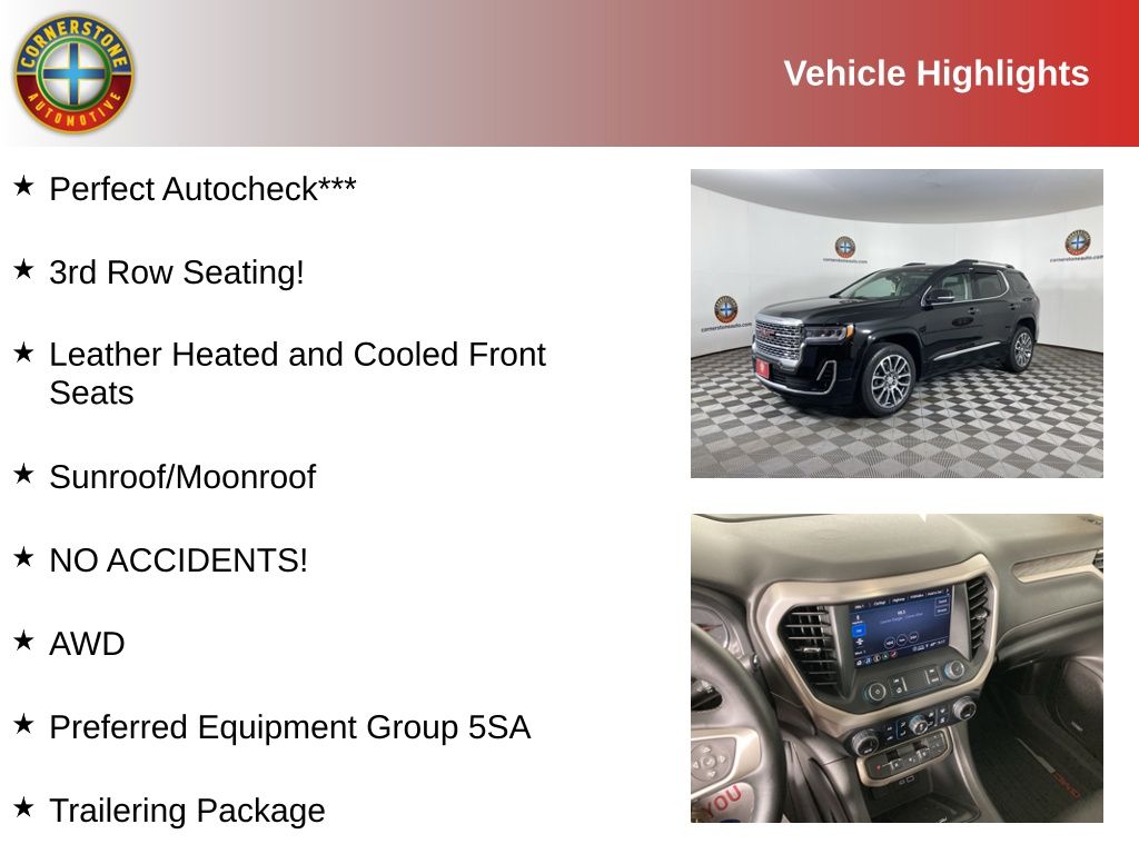 Used 2023 GMC Acadia Denali with VIN 1GKKNXL44PZ247565 for sale in Elk River, Minnesota
