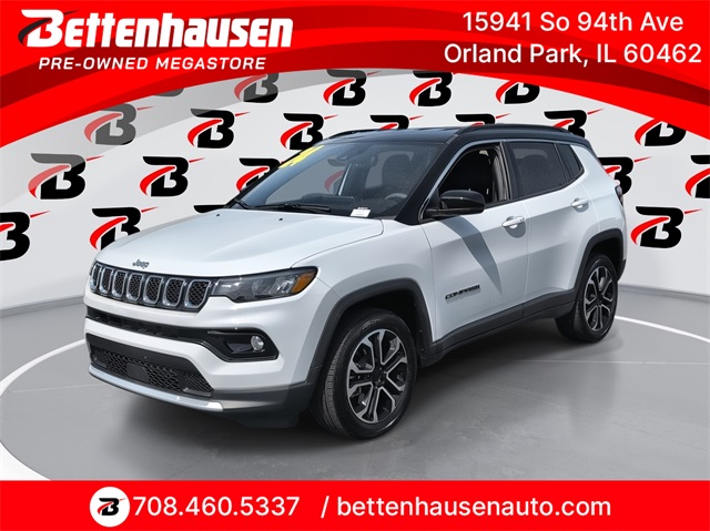 Certified Used 2024 White Jeep Limited image 1