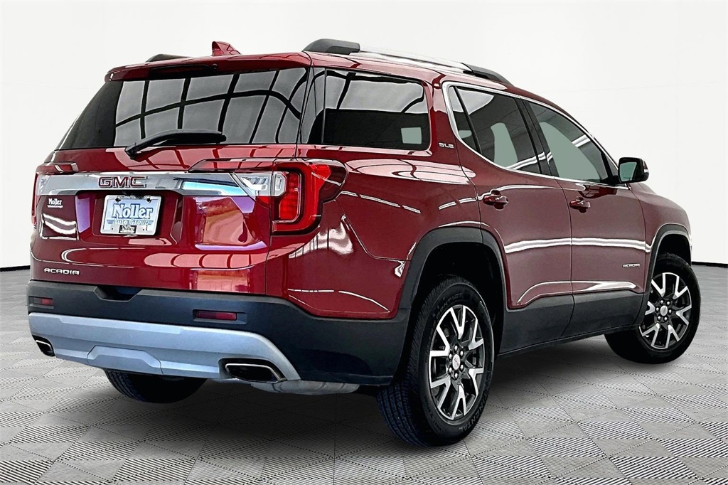 Used 2023 GMC Acadia SLE with VIN 1GKKNKL41PZ255593 for sale in Kansas City