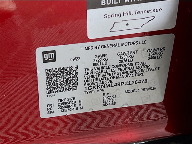 2023 Gmc Acadia SLT photo 11