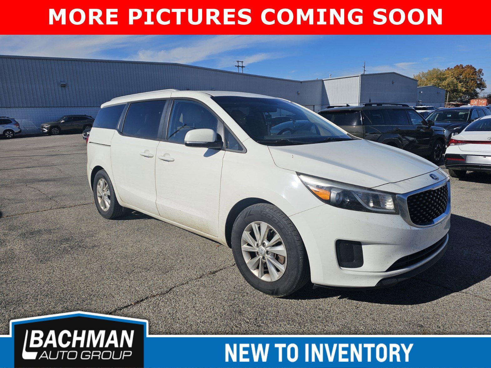 Used 2016 Kia Sedona LX with VIN KNDMB5C16G6107137 for sale in Jeffersonville, IN