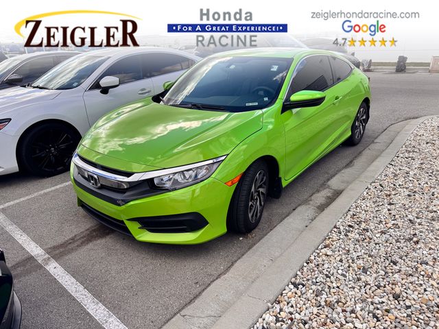 Used 2017 Honda Civic LX-P with VIN 2HGFC4B02HH310696 for sale in Sturtevant, WI