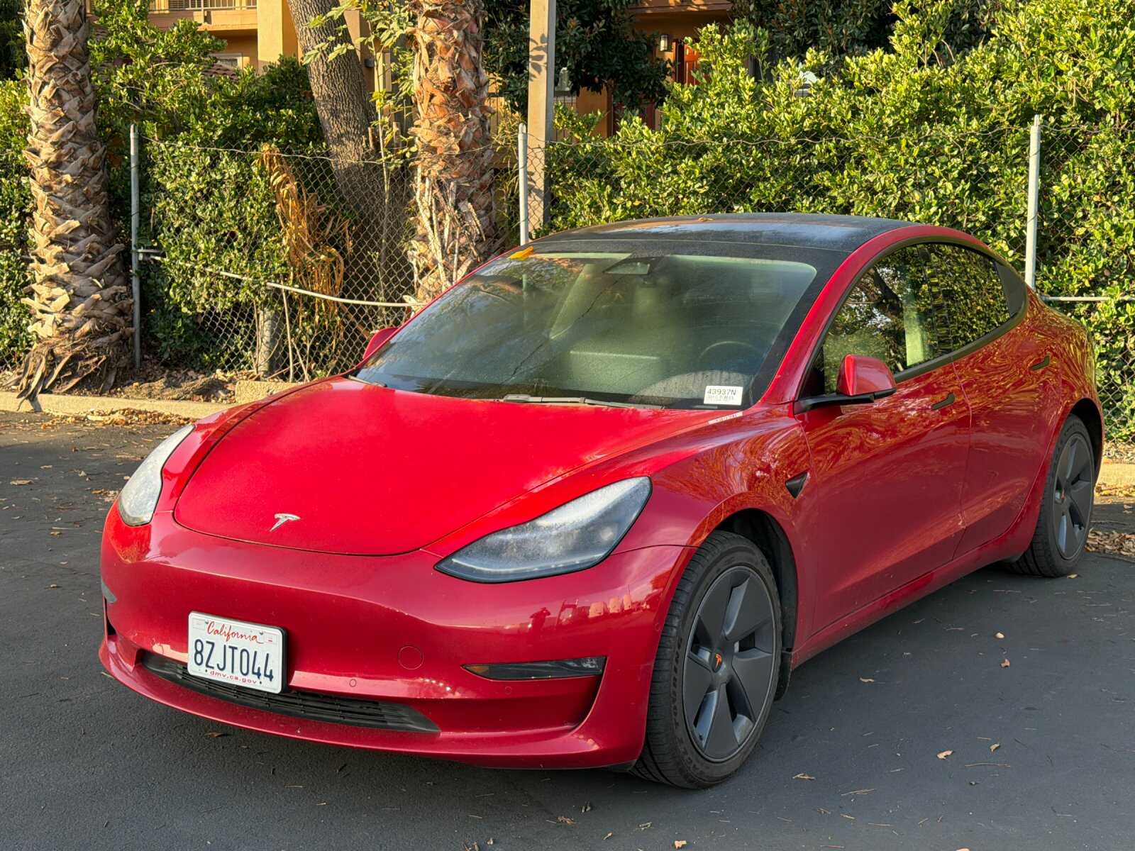 Used 2022 Tesla Model 3 Long Range with VIN 5YJ3E1EB6NF138617 for sale in Pleasanton, CA